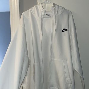 NWT NIKE WHITE JACKET MENS XL
